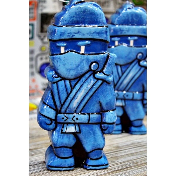 Πασχαλινή Λαμπάδα Σταμπ 3D Ninja Blue 21,5cm (003698)