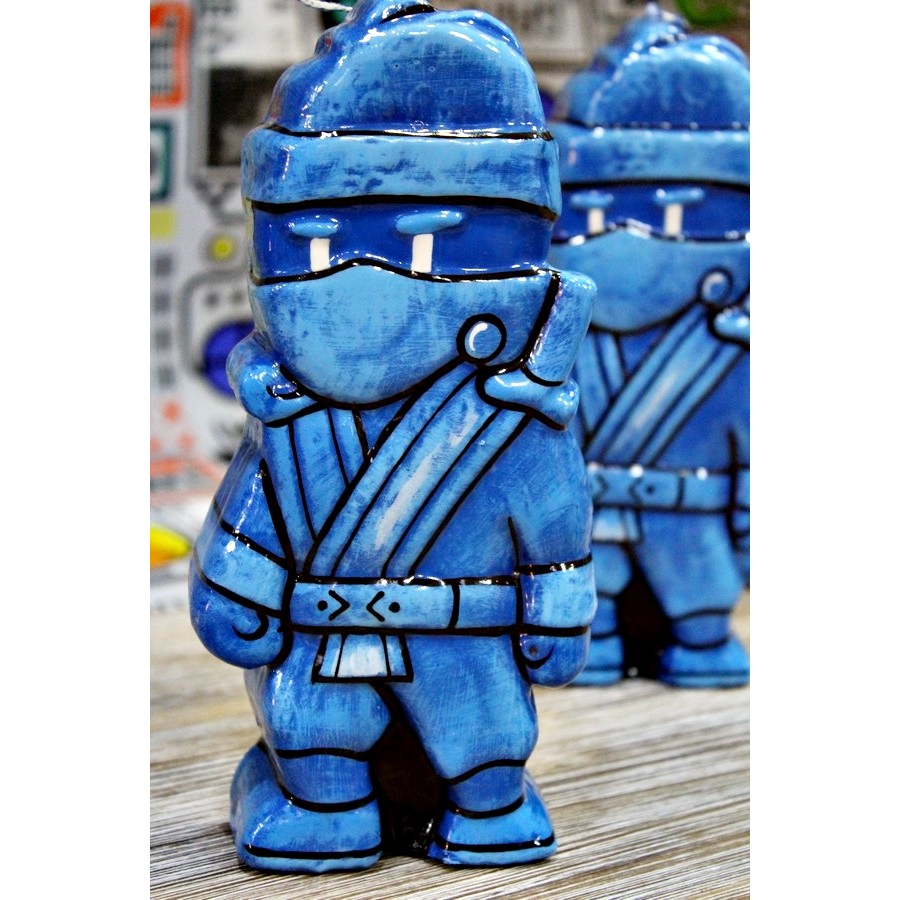 Πασχαλινή Λαμπάδα Σταμπ 3D Ninja Blue 21,5cm (003698)